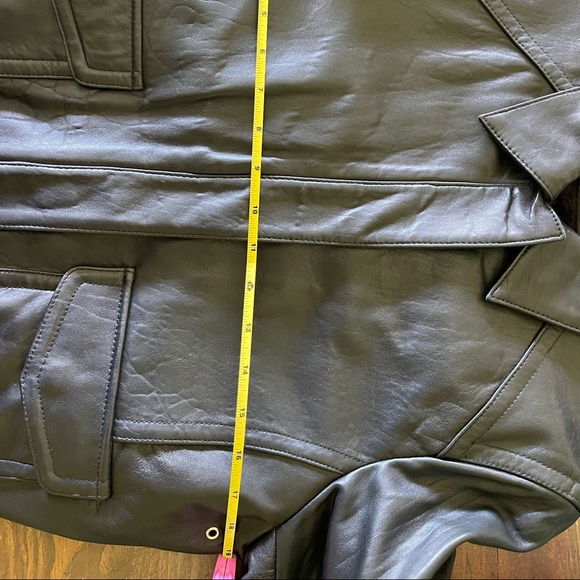 Leather jacket fur lined - Picture 12 of 14